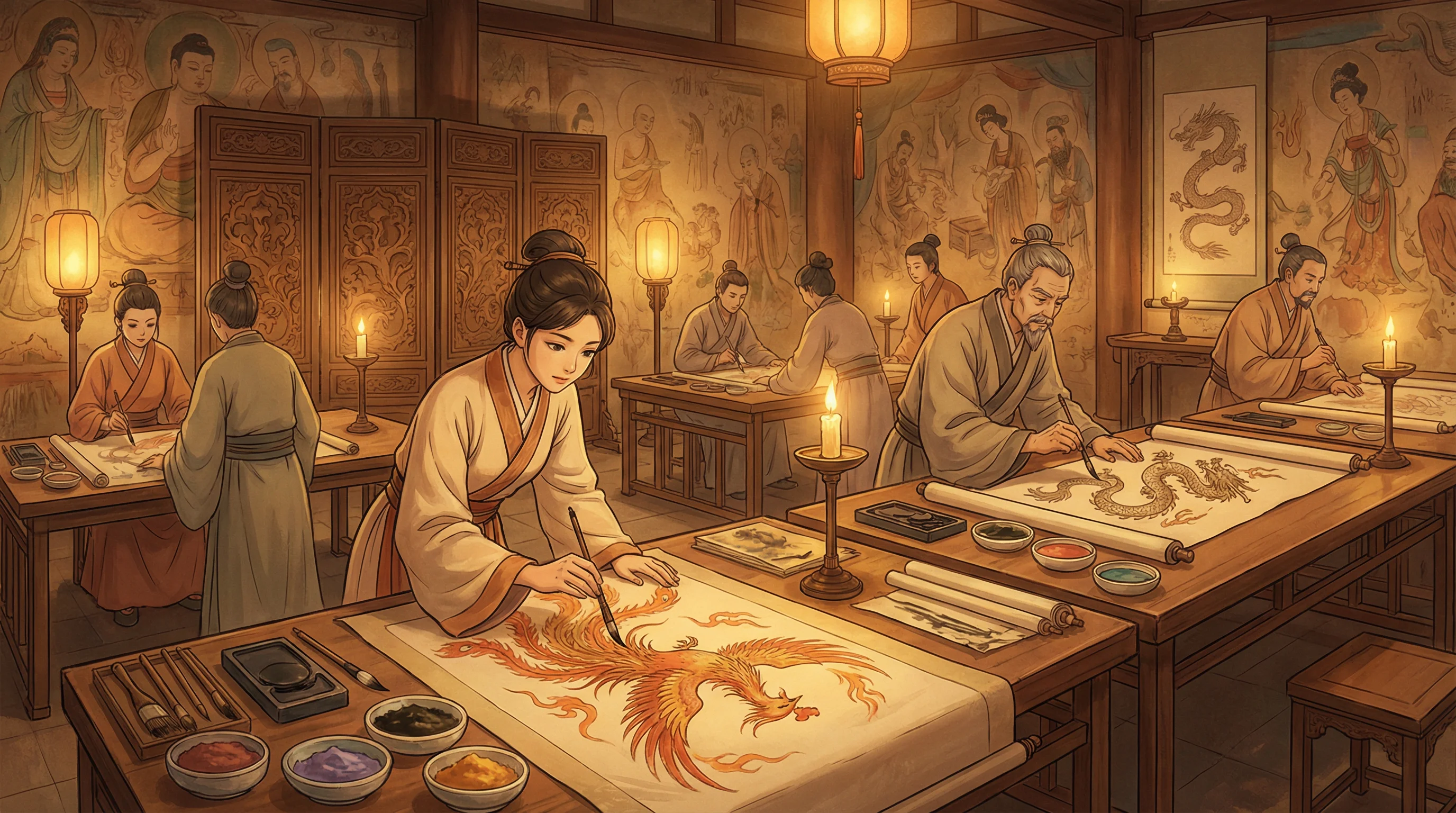 画师入驻 - 忘忧草社区WWW资源在线 国风动漫画师